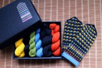 ミトンの手編みキット　８　（ラトガレ地方２）