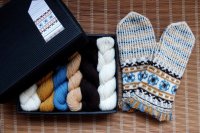 ミトンの手編みキット　３　（ゼムガレ地方１）
