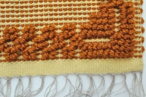 画像3: 手織りのマット　A
