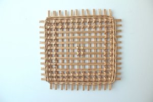 画像2: リトアニア様式の編み鍋敷き　　