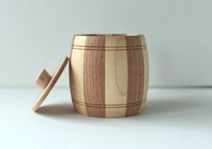画像2: 木製の入れ物